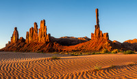 Totem and Yei Be Chei - Monument Valley