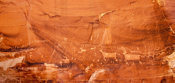 Procession Petroglyph Panel
