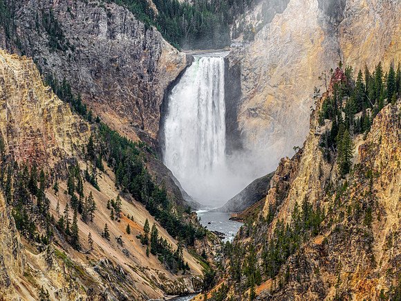 Lower Yelowstone Rive Falls