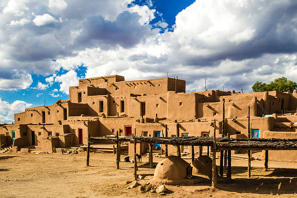 Multistory Taos Pueblo